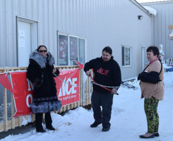 Ace Hardware Grand Opening Cutting Of The Chain Ceremony
