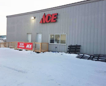 Ace Hardware Exterior On Opening Day